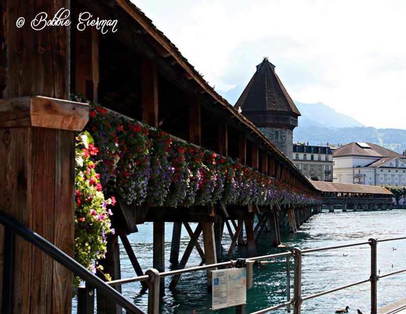 The Wooden Bridge in Lucerne