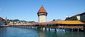 Lucerne's Wooden Bridge