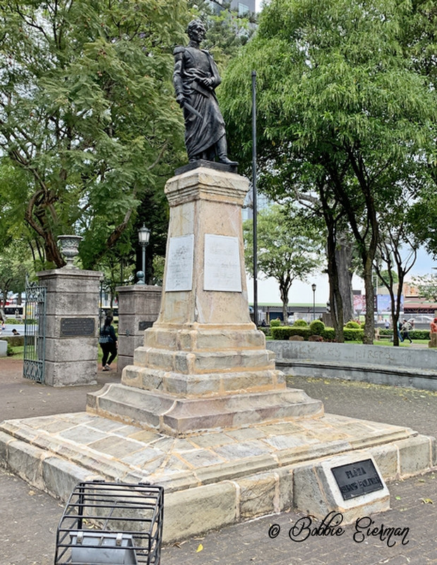 City statue