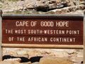  Cape of Good Hope Sign