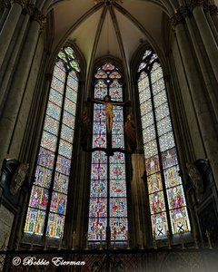 One of many Stained Glass Windows