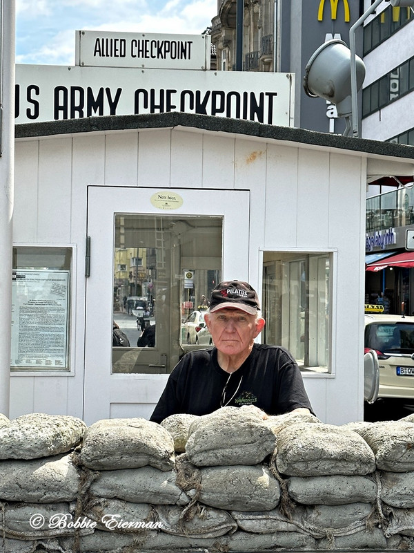  Fred at Check-point Charlie
