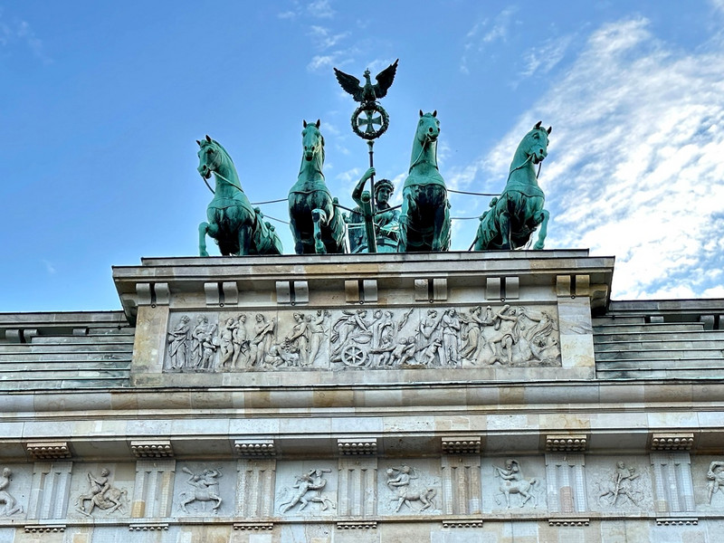  Atop the Brandenburg Gate