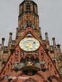 Clock on the Frauenkirche