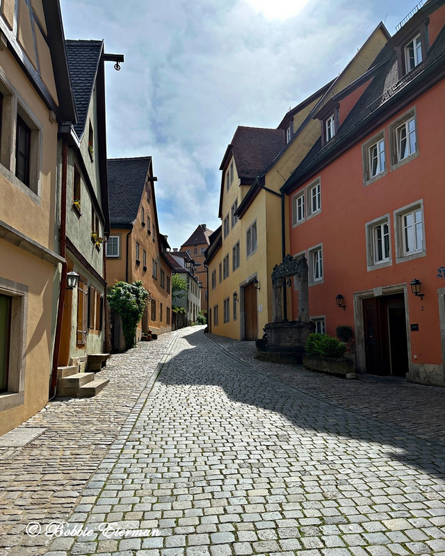  A Quiet Sunday Morning in Rothenburg
