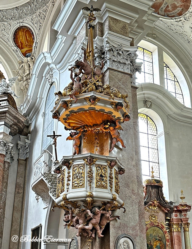 Ornate pulpit