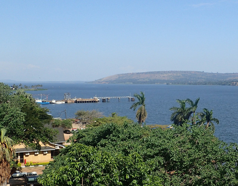 View to the Nile from our hotel