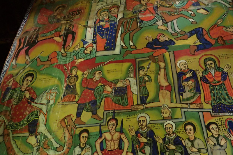 Murals in Monastery