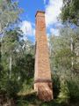 Old smelting chimney by the Howqua River