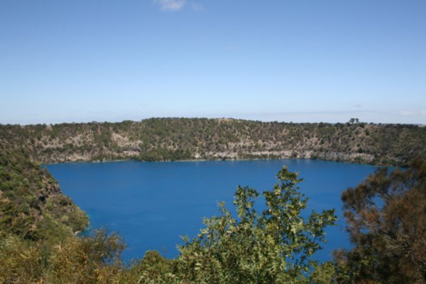 The very blue "Blue Lake"