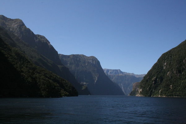 The beautiful milford sound