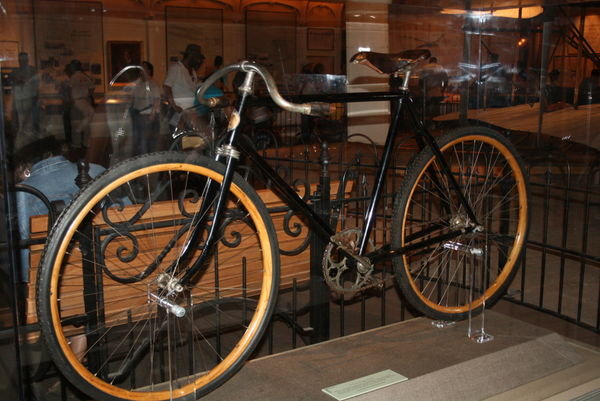 One of only 5 existing bikes made by the Wright brothers 