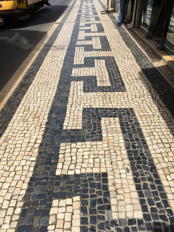 Sidewalk mosaics