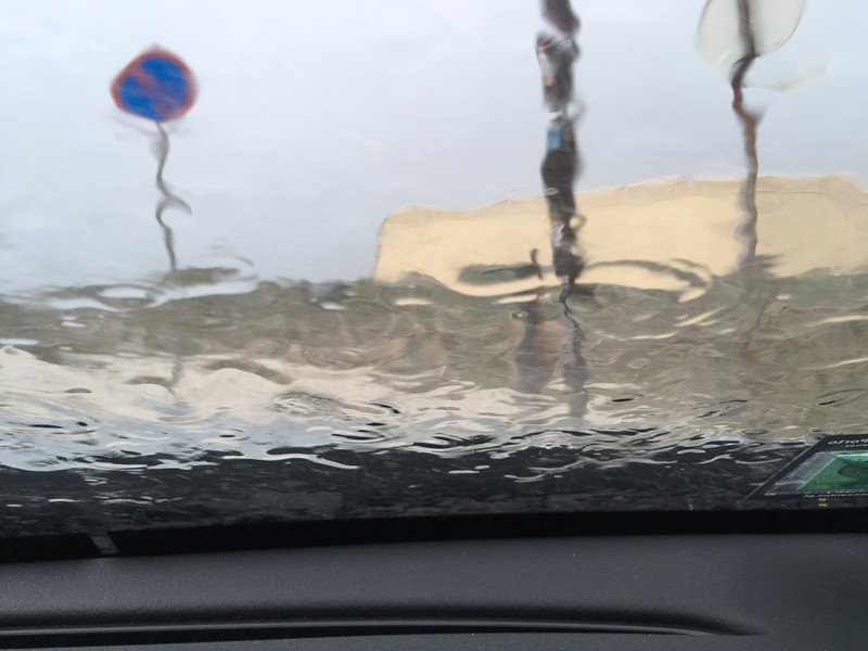 Rain from the Car Window