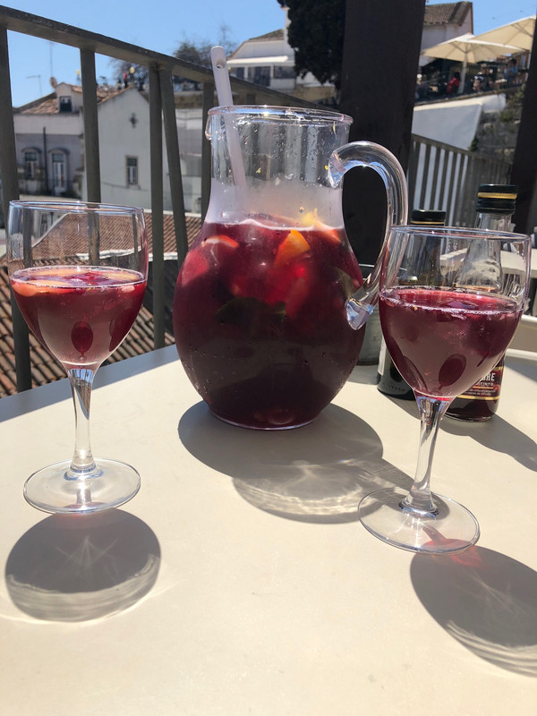 Sangria at lunch
