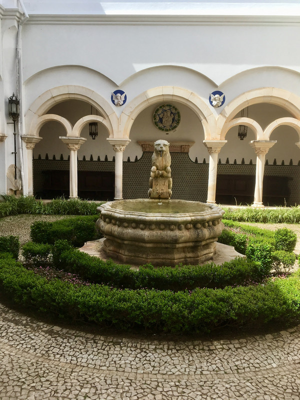 Cloister at museum