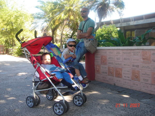En el zoológico con mis sobrinos