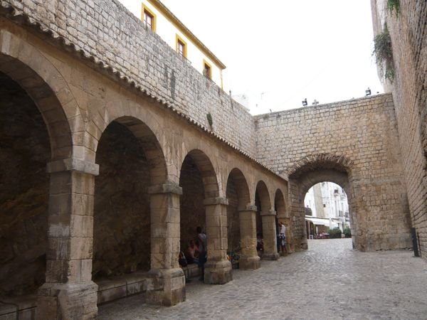 Arcos al atravesar las murallas
