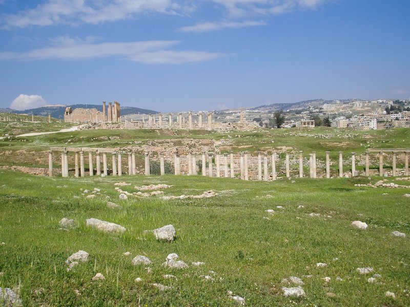 Ruinas romanas de Jerash