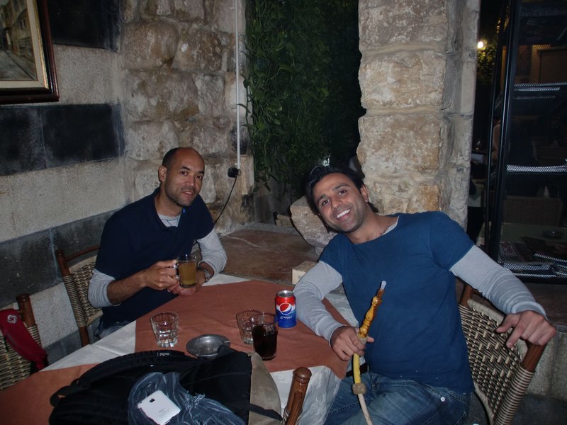 Con Khaled en Damasco