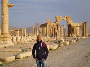 Las ruinas de Palmira, Siria