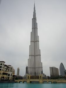 El Burj Khalifa, el edificio más alto del mundo. Dubai