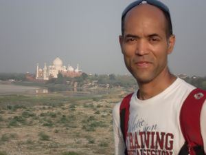 En el fuerte de Agra