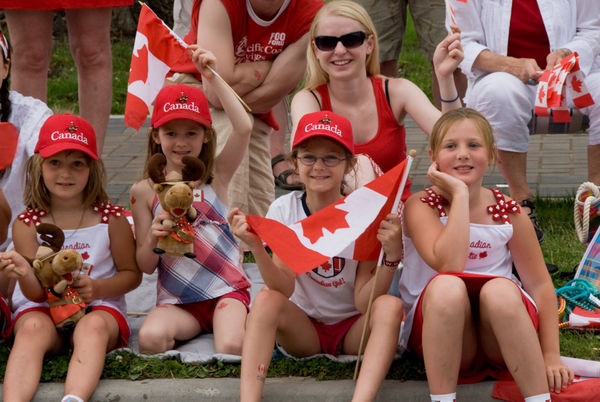 The Canada Day Girls!