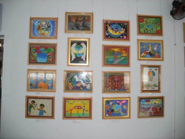 Childrens paintings