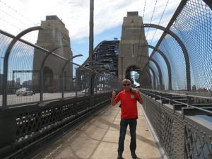 Walking the bridge