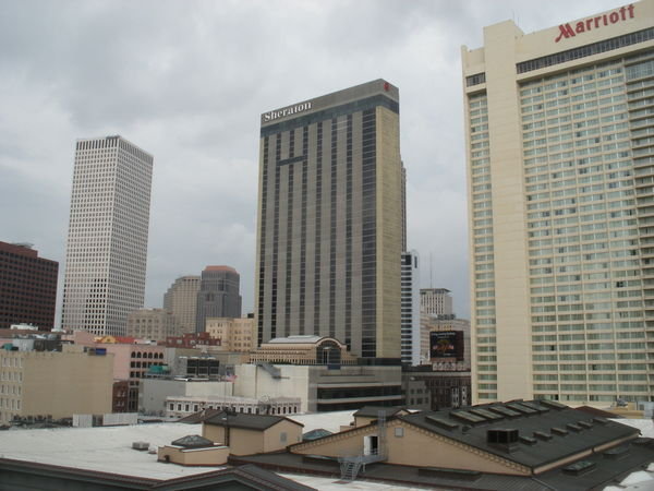 The city of New Orleans.