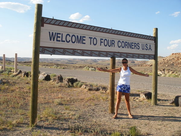 The Four Corners Monument..