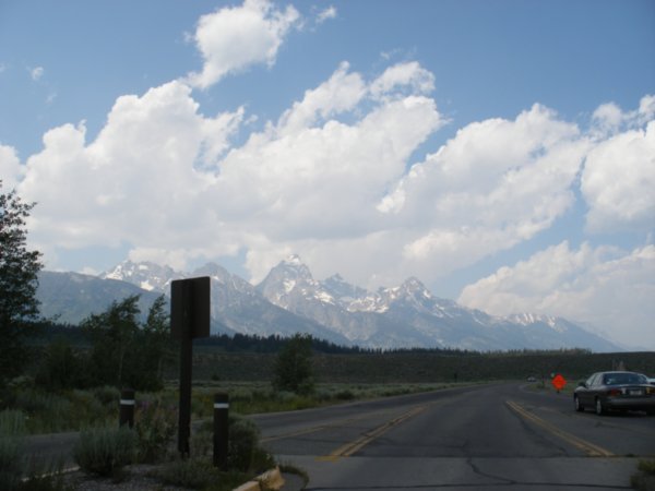 The Tetons are a prime example of fault-block mountain formation..