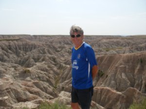 Badlands contain steep slopes,