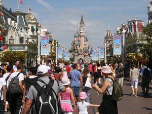 Main Street Disney.