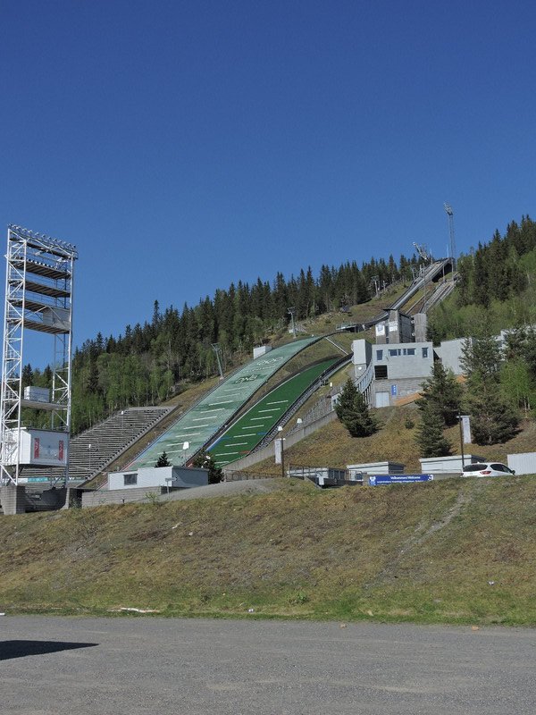 The ski jump at Lillehammer