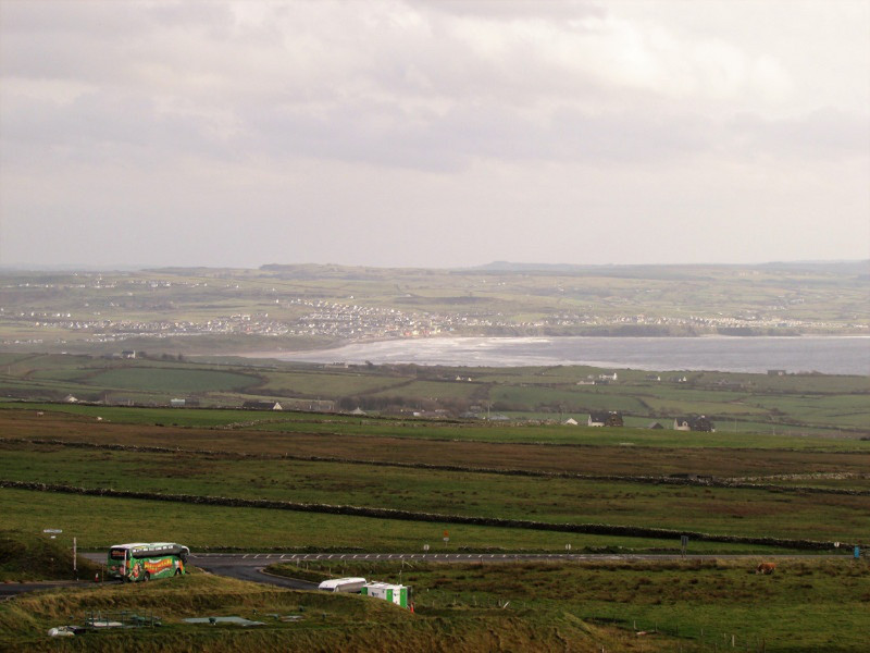 A view of Liscannor and Lahinch