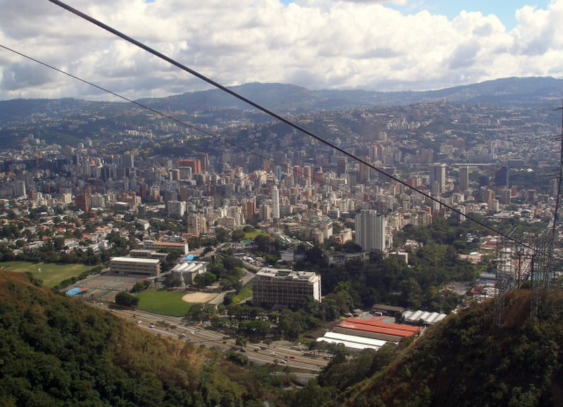 View from the teleferico