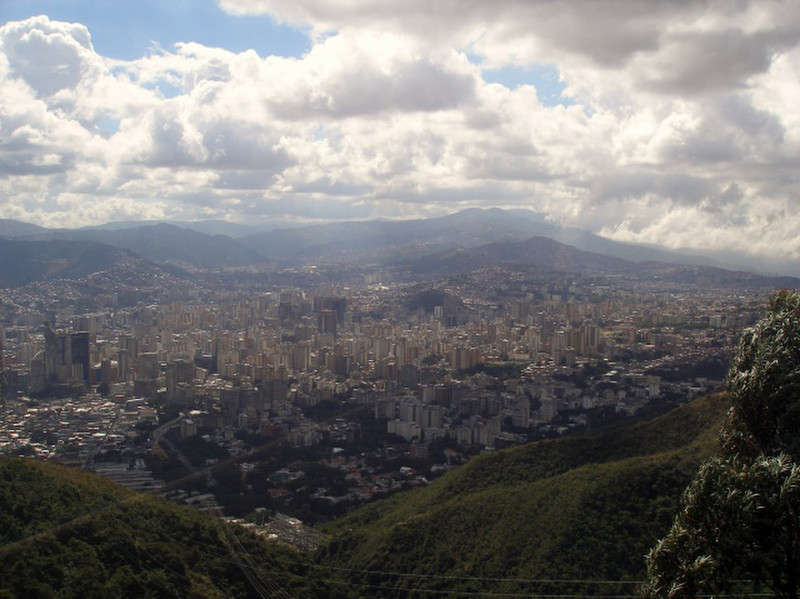 View from the teleferico