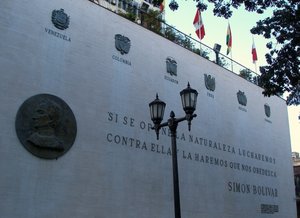 Simon Bolivar Plaza
