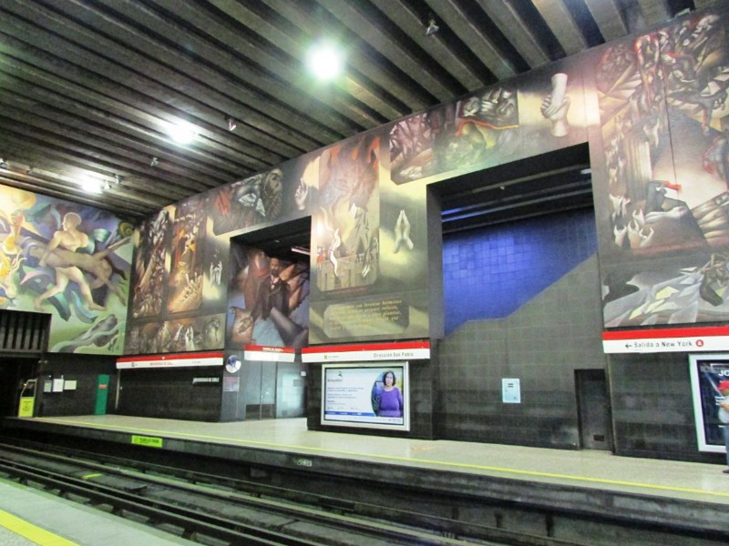 University of Chile metro station