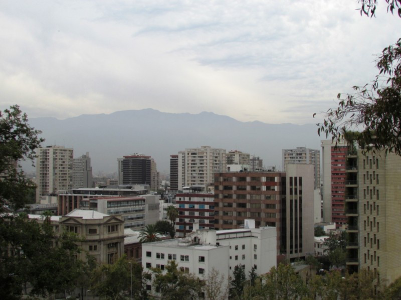 View from Cerro Santa Lucia