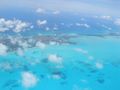 Provo and North Caicos from the air