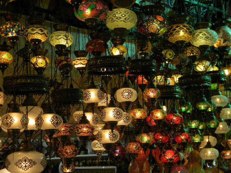 Grand Bazaar...yes I bought a lamp