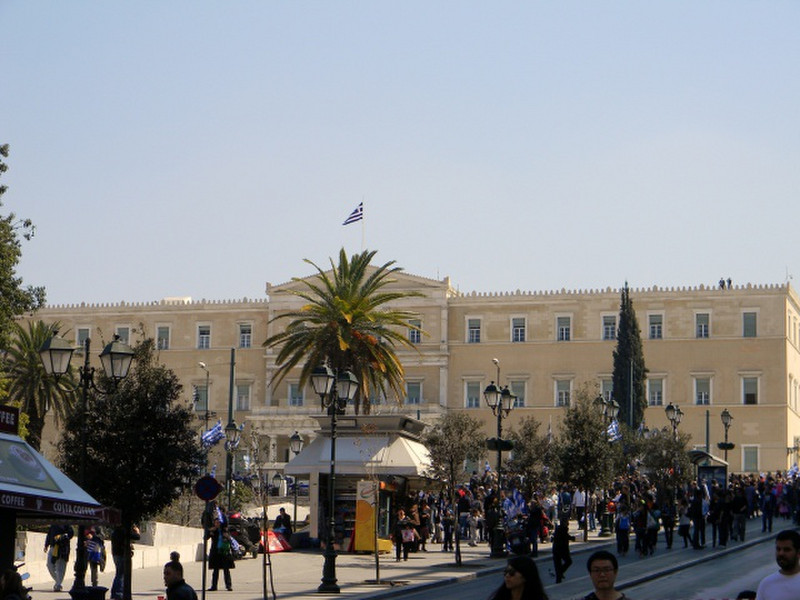 Syntagma Square and Parliament