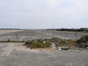 Old airport runway