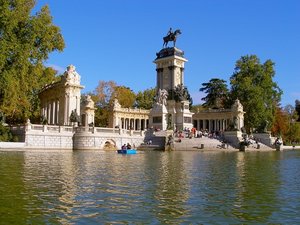 Alfonso XII Monument in Retiro Park