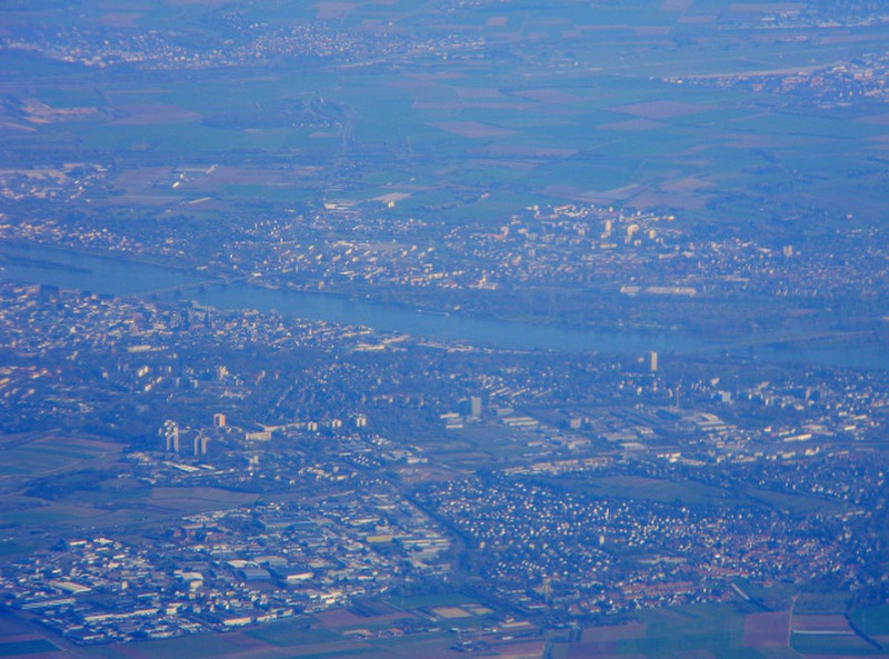Frankfurt from the air