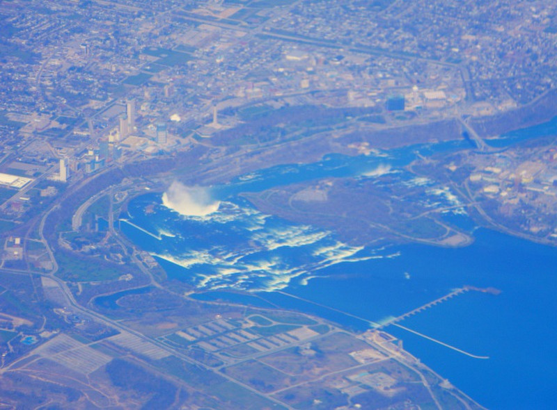 Niagara Falls from the air