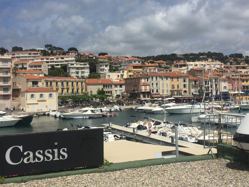 Coastal town of Cassis